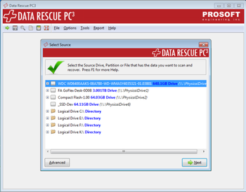 Data Rescue PC4 screenshot 2