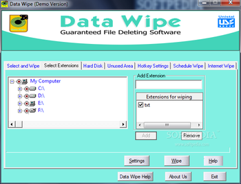 Data Wipe screenshot 2