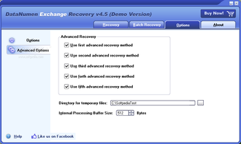 DataNumen Exchange Recovery screenshot 4