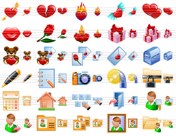 Dating Web Icons screenshot 3