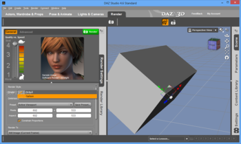 DAZ Studio Standard screenshot 2