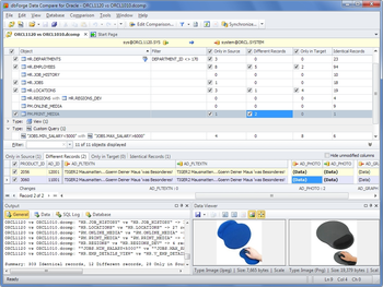 dbForge Data Compare for Oracle screenshot 2