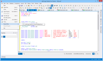 dbForge Studio for Oracle screenshot 8