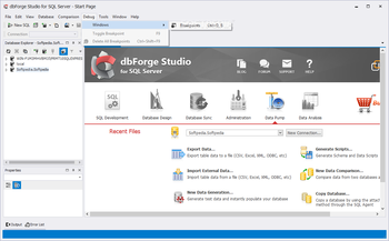 dbForge Studio for SQL Server Standard screenshot 8