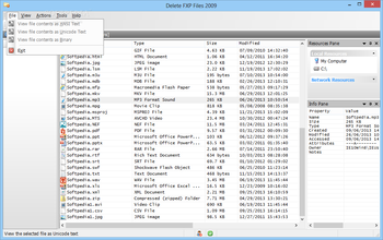 Delete FXP Files 2009 screenshot 2
