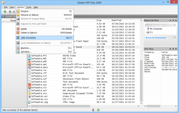 Delete FXP Files 2009 screenshot 4