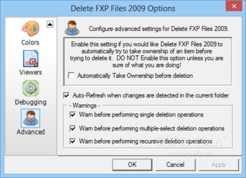 Delete FXP Files 2009 screenshot 9
