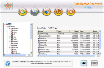 Deleted Windows Partition Data Restore screenshot