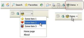 Demo button for Internet Explorer (IEDemoButton) screenshot 3
