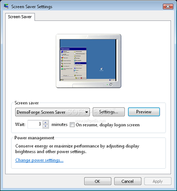 DemoForge ScreenSaver screenshot 2