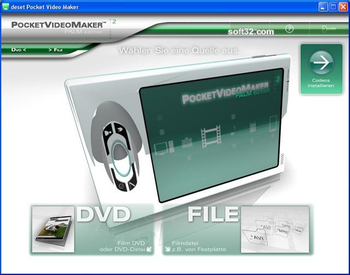 deset Pocket Video Maker - Palm Edition screenshot