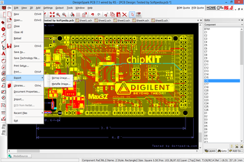 DesignSpark PCB screenshot 2