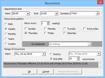 Desktop Calendar and Planner Software screenshot 4
