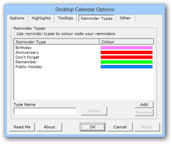 Desktop Calendar screenshot 6