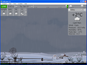 Desktop weather screenshot 3