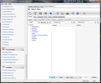 DevInfo Database Administration screenshot 4