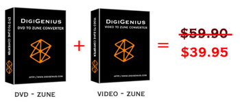 Digigenius DVD to Zune Converter + Video screenshot