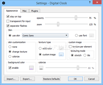 Digital Clock  screenshot 3