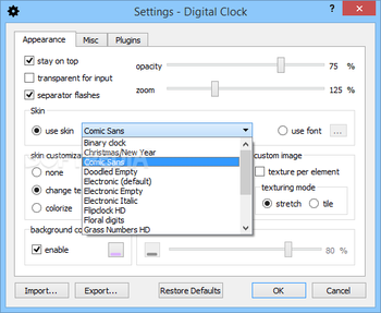 Digital Clock  screenshot 4