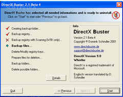 DirectX Buster screenshot 4