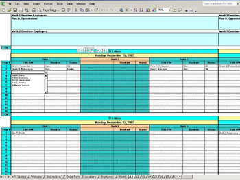 Dispatch Nurses to Hospitals with Excel screenshot 2