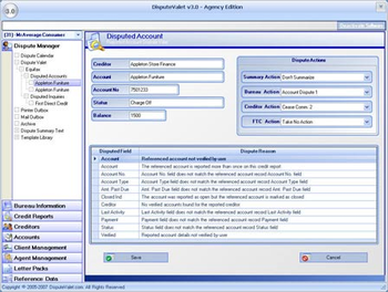 DisputeValet Express Edition screenshot