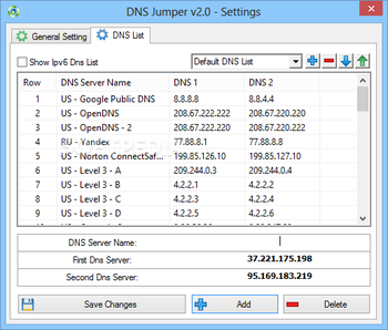 DNS Jumper screenshot 5
