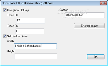 Docklet OpenClose CD screenshot 2