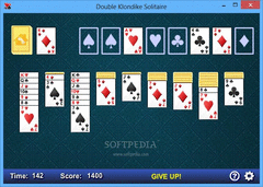 Double Klondike Solitaire screenshot 3