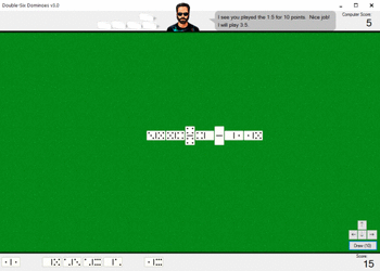 Double-Six Dominoes screenshot