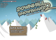 Downhill Snowboard 2 screenshot