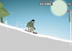 Downhill Snowboard 2 screenshot 2