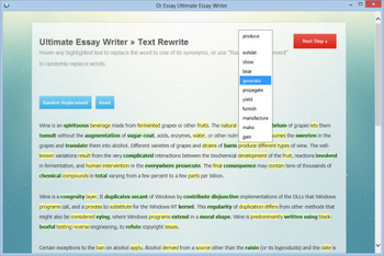 Dr Essay Ultimate Essay Writer screenshot 3