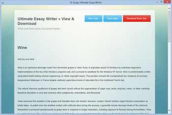 Dr Essay Ultimate Essay Writer screenshot 7
