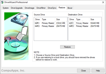 DriveWizard Professional screenshot 9
