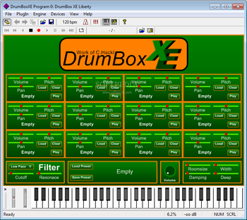 DrumBoxXE screenshot
