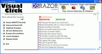 DSRAZOR screenshot 2