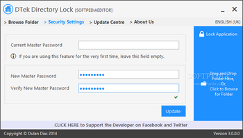 DTek Directory Lock screenshot 2