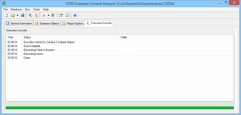 DTM Database Content Analyzer screenshot 5