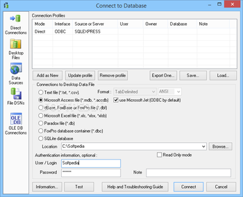 DTM Database Content Analyzer screenshot 9