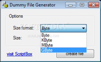 Dummy File Generator screenshot 2