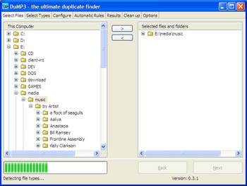DuMP3 for Linux Motif x86 screenshot 2