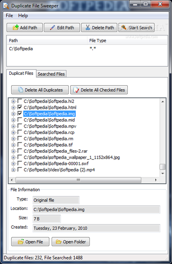 Duplicate File Sweeper screenshot 2