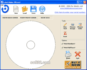 DVD and CD Label Maker Wizard screenshot 3