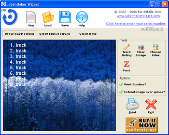 DVD and CD Label Maker Wizard screenshot 4