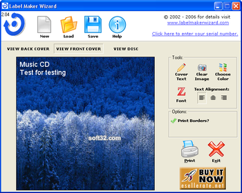 DVD and CD Label Maker Wizard screenshot 5