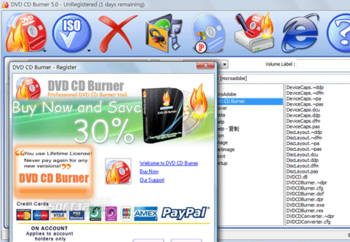 DVD CD Burner screenshot 2