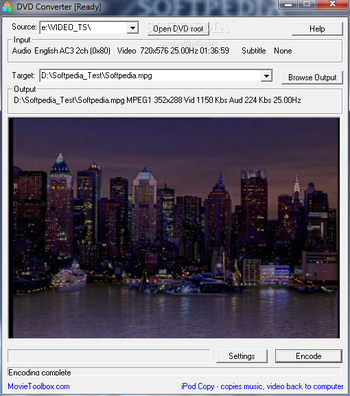 DVD Converter screenshot
