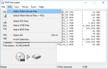 DVD Decrypter screenshot 3