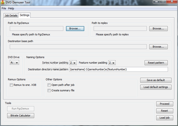 DVD Demuxer Tool (DDTool) screenshot 2